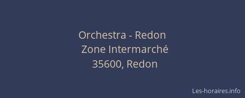 Orchestra - Redon