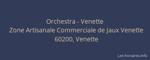 Orchestra - Venette