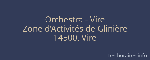 Orchestra - Viré
