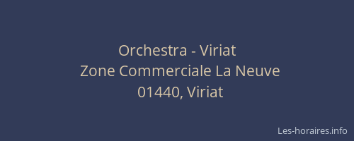 Orchestra - Viriat