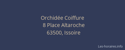 Orchid&eacute;e Coiffure
