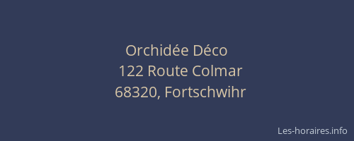 Orchid&eacute;e D&eacute;co