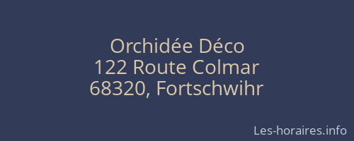 Orchidée Déco