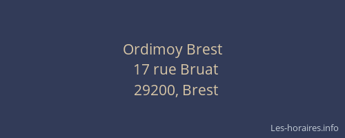 Ordimoy Brest