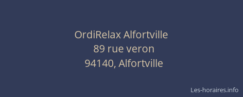 OrdiRelax Alfortville