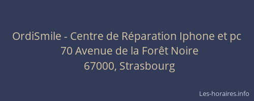 OrdiSmile - Centre de Réparation Iphone et pc