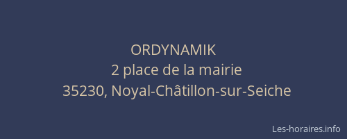 ORDYNAMIK