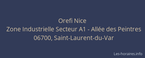 Orefi Nice
