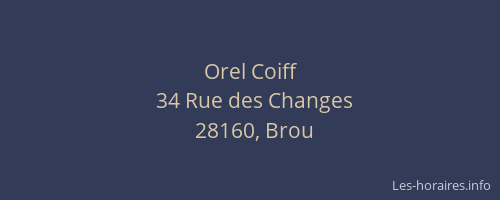 Orel Coiff