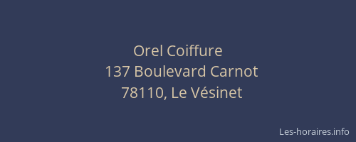 Orel Coiffure