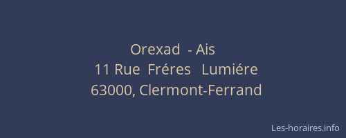 Orexad  - Ais
