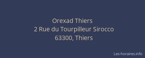 Orexad Thiers