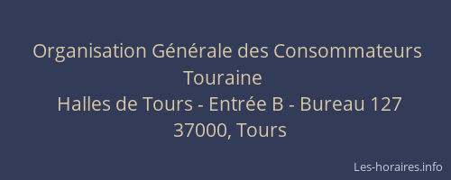 Organisation Générale des Consommateurs Touraine