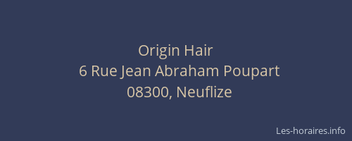 Origin Hair