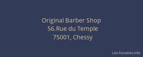 Original Barber Shop