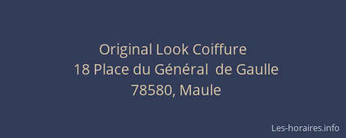 Original Look Coiffure