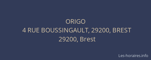 ORIGO