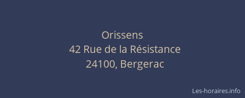 Orissens