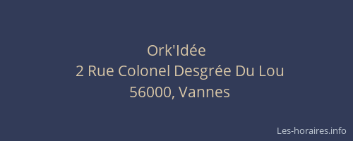 Ork'Idée