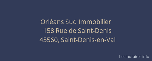 Orl&eacute;ans Sud Immobilier