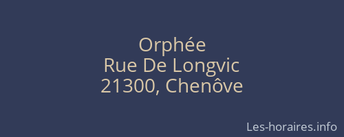 Orphée