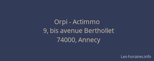 Orpi - Actimmo