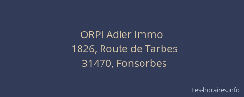 ORPI Adler Immo