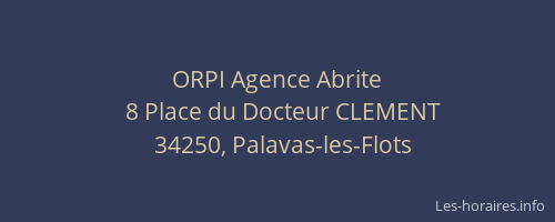 ORPI Agence Abrite