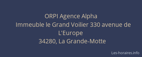 ORPI Agence Alpha