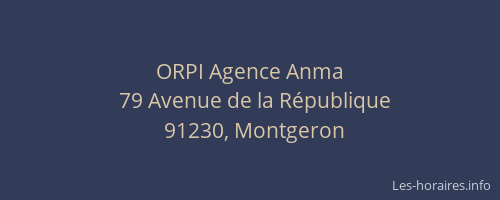 ORPI Agence Anma