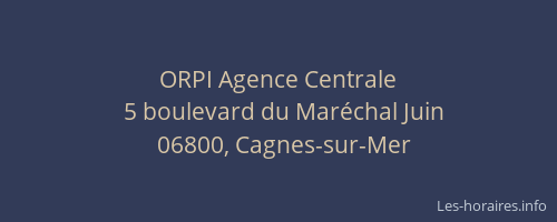 ORPI Agence Centrale