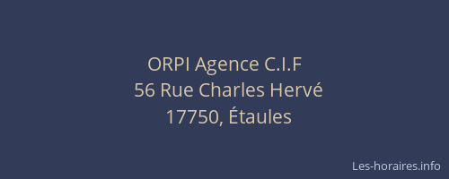 ORPI Agence C.I.F