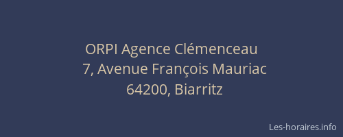 ORPI Agence Clémenceau