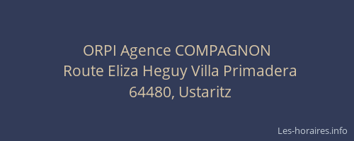 ORPI Agence COMPAGNON