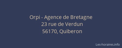 Orpi - Agence de Bretagne