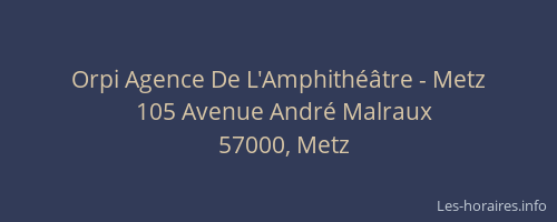 Orpi Agence De L'Amphithéâtre - Metz