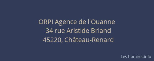 ORPI Agence de l'Ouanne