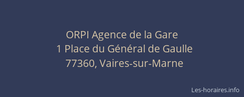 ORPI Agence de la Gare