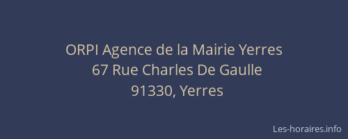 ORPI Agence de la Mairie Yerres
