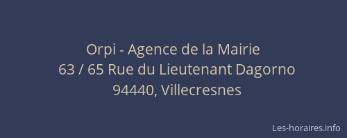 Orpi - Agence de la Mairie