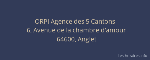 ORPI Agence des 5 Cantons