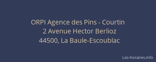 ORPI Agence des Pins - Courtin