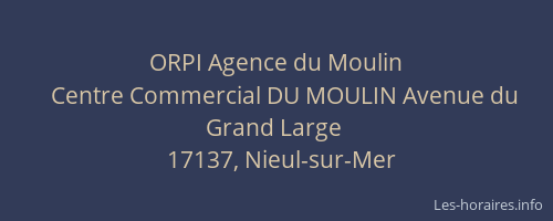 ORPI Agence du Moulin