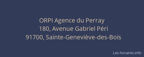 ORPI Agence du Perray