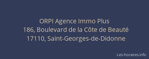 ORPI Agence Immo Plus