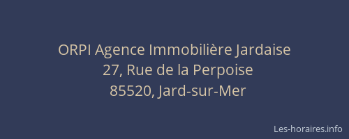 ORPI Agence Immobilière Jardaise