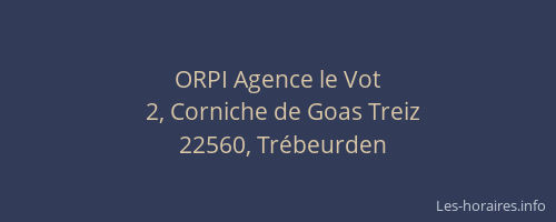 ORPI Agence le Vot