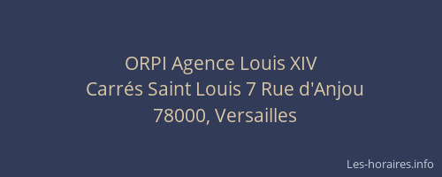 ORPI Agence Louis XIV