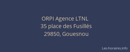 ORPI Agence LTNL