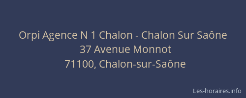 Orpi Agence N 1 Chalon - Chalon Sur Saône
